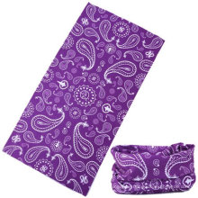 Custom Design Microfiber Paisley Buff Original Headwear